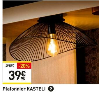 Weldom Plafonnier kasteli offre