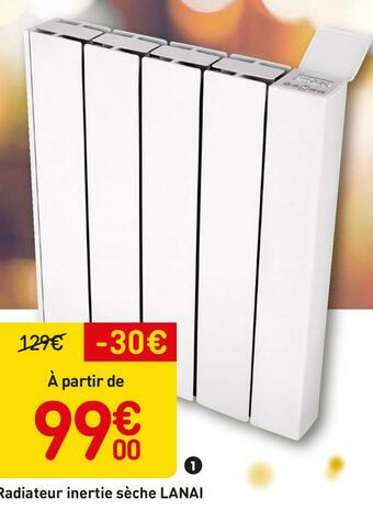 Weldom Radiateur inertie sèche lanai offre