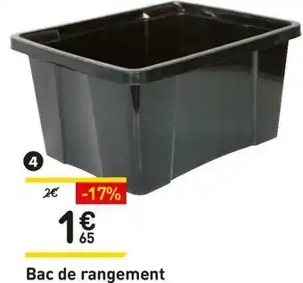 Weldom Bac de rangement offre