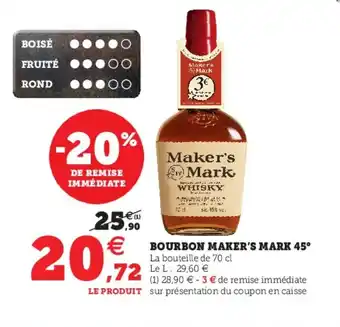 Bourbon Maker's Mark 45