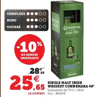 Single Malt Irish Whiskey Connemara 40