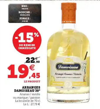 Hyper U Arranges Damoiseau 30 offre