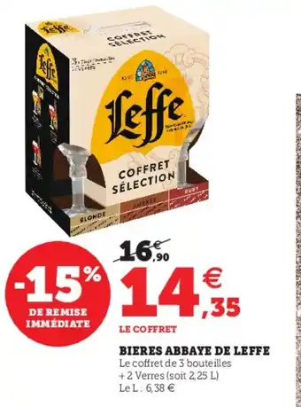 Hyper U Bieres Abbaye De Leffe offre
