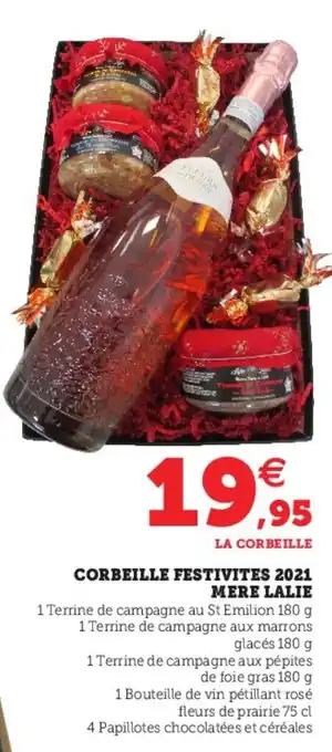 Corbeille Festivites 2021 Mere Lalie