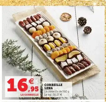 Hyper U Corbeille Lena offre