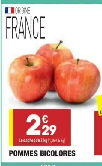 ALDI Pommes Bicolores offre