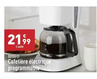 ALDI Cafetiére électrique Programmable offre