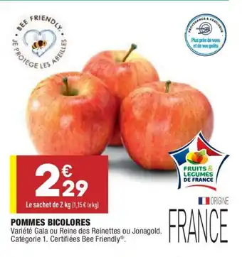 ALDI Pommes Bicolores offre