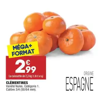 ALDI Clémentines offre