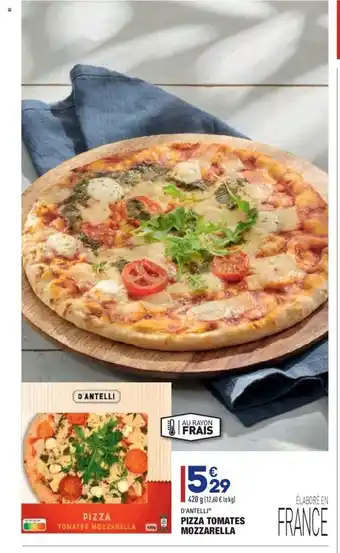ALDI Pizza Tomates Mozzarella offre