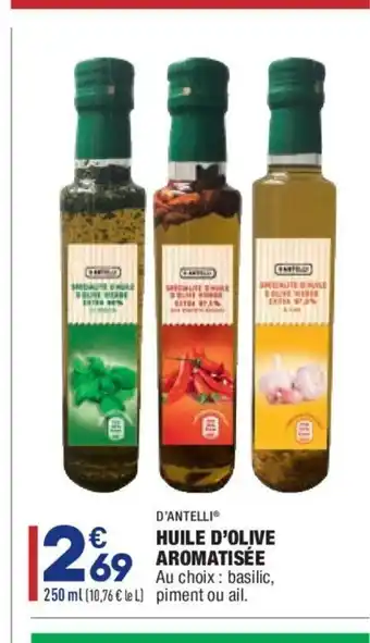 ALDI Huile D'Olive Aromatisée offre