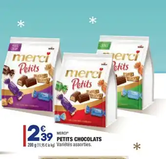 ALDI Petits Chocolats offre