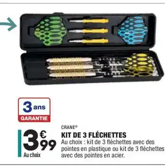 Kit De 3 Fléchettes