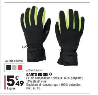 ALDI Gants De Ski offre