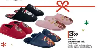 Chaussons De Noel