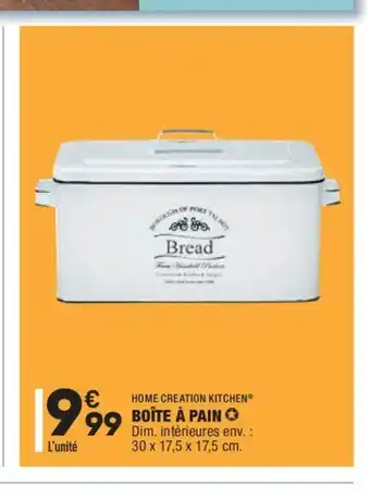 ALDI Boite a Pain offre
