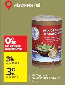 Carrefour Nutella - b-ready offre