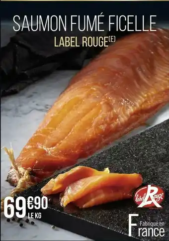 Saumon fumé ficelle