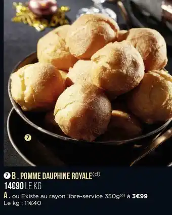 Pomme dauphine royale