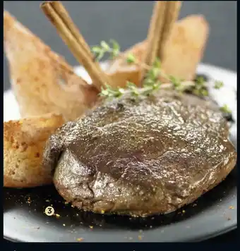 Pavés de bison aux 3 poivres ou au sirop d’érable x2