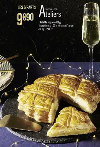 Géant Casino Galette royale 400g offre