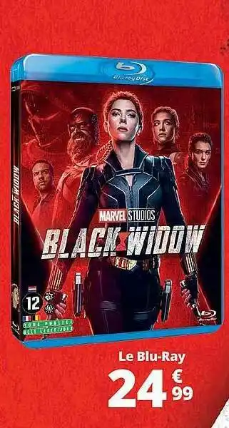 Auchan Black Widow - Le Blue-ray offre
