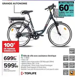 BUT Meuble tv lazio noir/chene offre