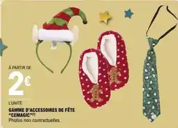 E.Leclerc Cemagic - gamme d'accessoires de fête offre