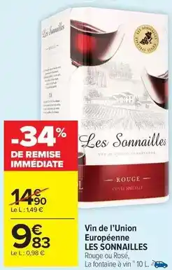 E.Leclerc Dim - lot de 3 boxers homme offre