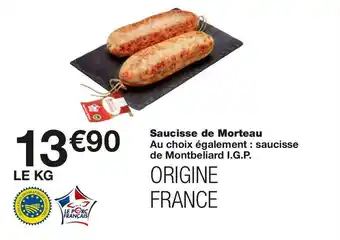 Saucisse de morteau