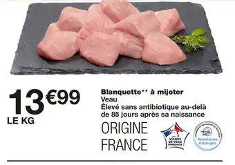 Monoprix Blanquette à mijoter offre