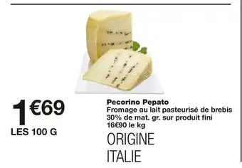 Monoprix Pecorino pepato offre