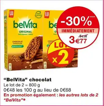Belvita “belvita” chocolat