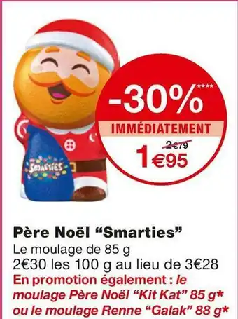 Smarties père noël