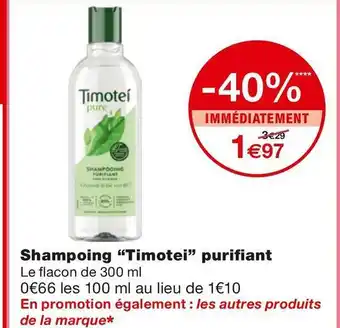 Timotei shampoing purifiant