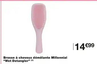 Monoprix Wet detangler brosse à cheveux démêlante millennial offre