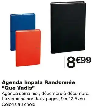 Agenda impala randonnée “quo vadis”