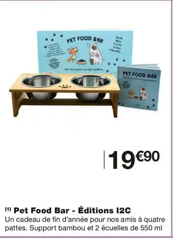 Monoprix Pet food bar - éditions i2c offre
