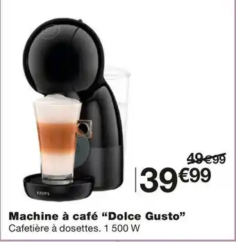 Monoprix Machine à café offre