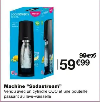 Monoprix Sodastream machine offre