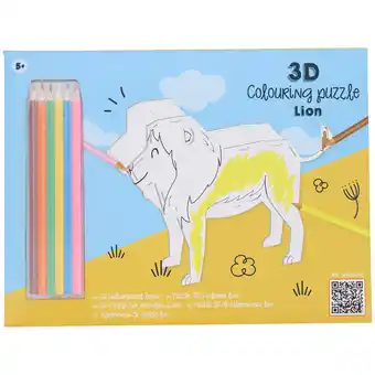 Action Puzzle à colorier en 3d offre