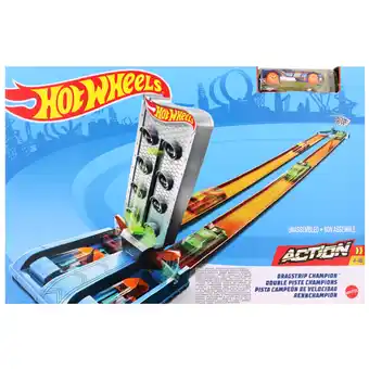 Action Hot circuit de course de voitures hot wheels offre