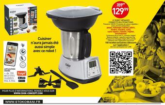 Stokomani Le robot ménager connecté multifonctions offre