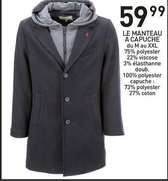 Le manteau à capuche