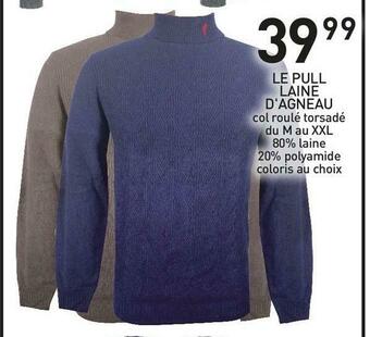 Le pull laine d'agneau