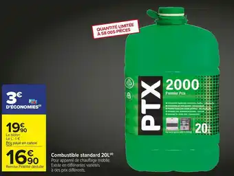 Carrefour Market Combustible standard 20l( offre