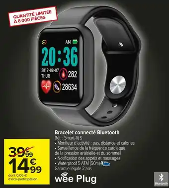 Bracelet connecté bluetooth