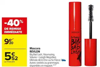 Carrefour Market Revlon mascara offre