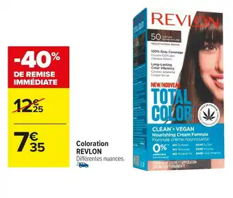 Carrefour Market Revlon coloration offre