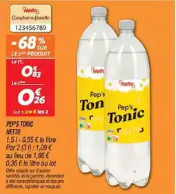 Monoprix Bombay sapphire - gin offre